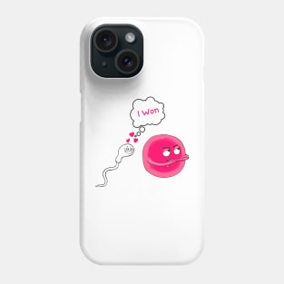 Cute Sperm and Egg Ovum Cute Couple Phone Case