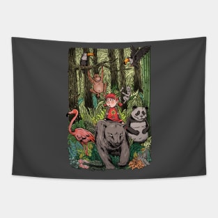 Middle of the Jungle Tapestry