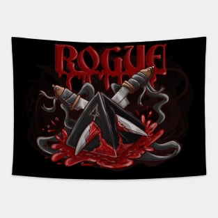 Rogue Dice D4 Funny Dungeons And Dragons DND D20 Lover Tapestry