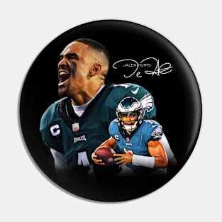 Eagles Number 1 Canvas Art Quarterback Jalen Hurts -   Israel