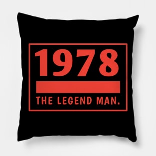 1978 birthday Pillow