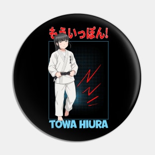 Ippon Again! judoka Anime TOWA HIURA Pin