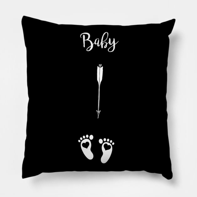 Matching Pregnancy Shirts Funny Beer Baby Belly Gift Pillow by lohstraetereva