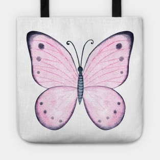 pink butterfly Tote