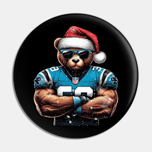 Carolina Panthers Christmas Pin