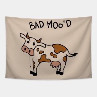 Bad Mood Cow Tapestry