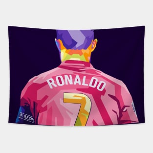 Cristiano Ronaldo Pop Art Tapestry