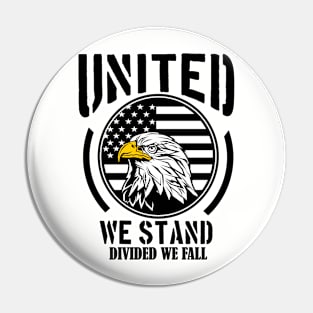 2 UNITED AMERICA Pin