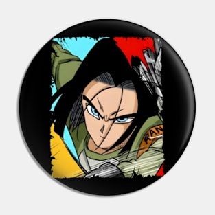 ANDROID 17 MERCH VTG Pin