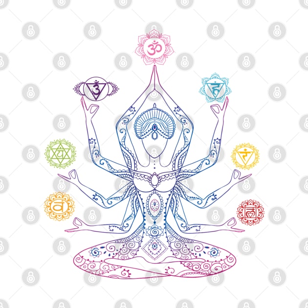 The Goddess of Yoga by UrbanBlazeStudio