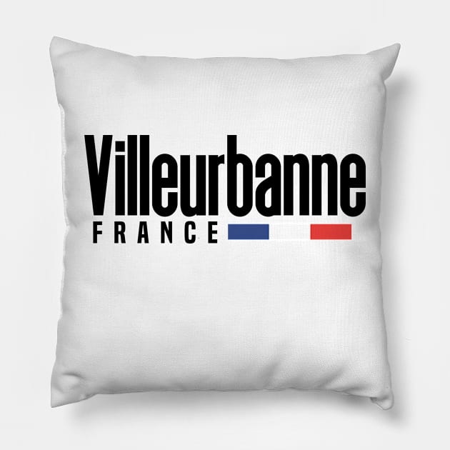 Villeurbanne in France Pillow by C_ceconello