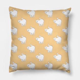 Cute Cat Pattern Pillow