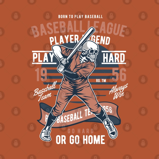 Born to Play Baseball by AtuyaStudio