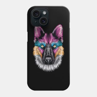 Alsatian Dog Tricolor Phone Case