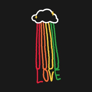 Rainbow rain T-Shirt