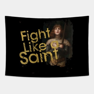 St Joan of Arc Am Not Afraid I Was Born Do This Saint Tapestry