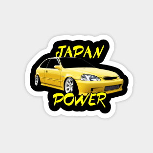 Honda Civic Japan Power Magnet