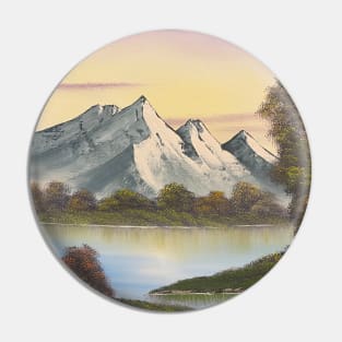 Soft Mountain Glow Pin