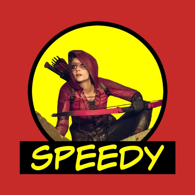 Thea Queen - Speedy - Comic Yellow Homage by FangirlFuel