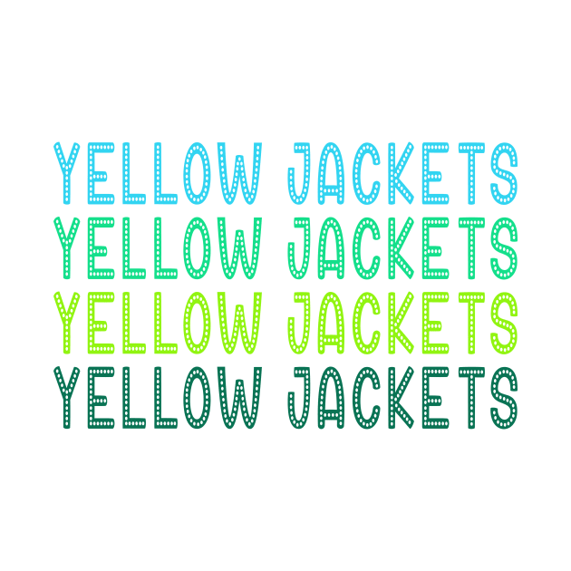 Yellow Jackets in Lights by UnionYellowJackets