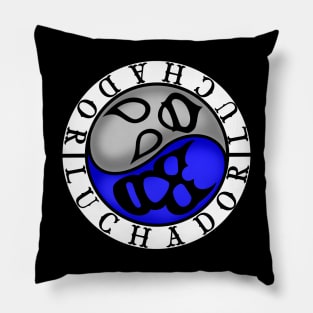 Yin yang lucha Pillow