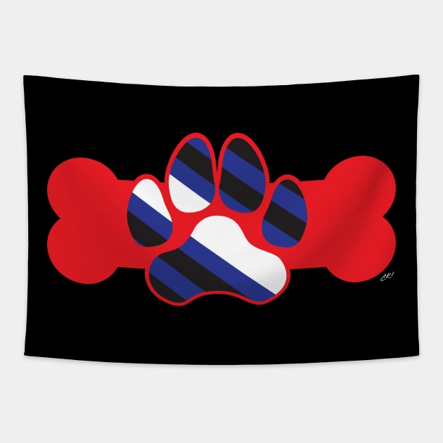 Pup Pride Tapestry by CKline