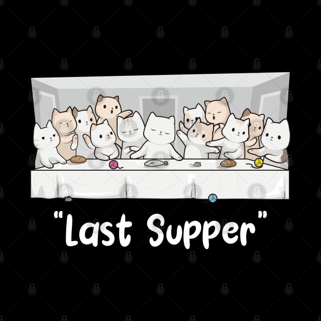 The Last Supper - A Feline Feast by GoshWow 