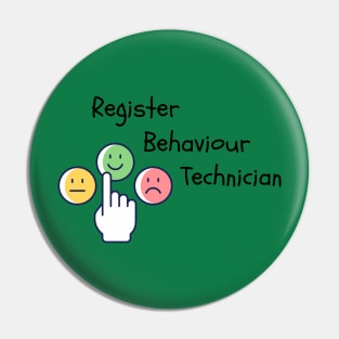 Register Behaviour Technician Pin