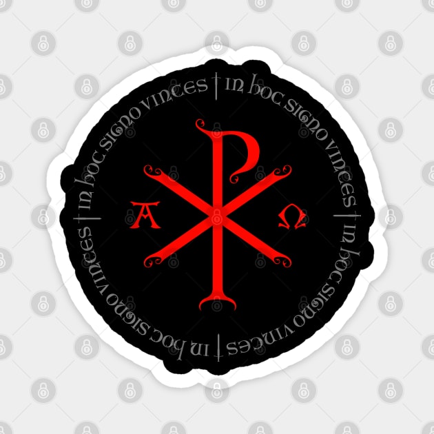 CHRISTIAN - CHI RHO Magnet by MacBain