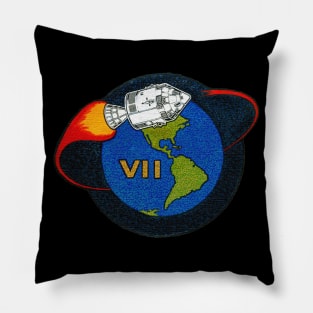 Black Panther Art - NASA Space Badge 105 Pillow