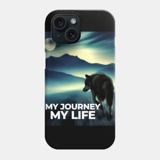 Lone Wolf Moonlit Quest Phone Case