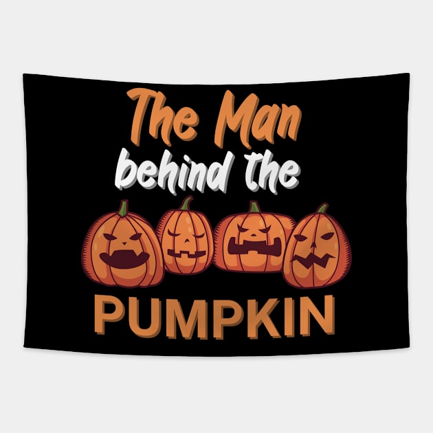 The men behind the pumkin Tapestry by maxcode