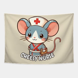 Cheesy nurse Tapestry