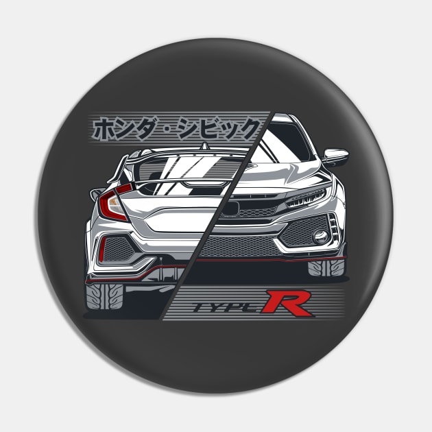 Civic Type R FK8 Pin by idrdesign