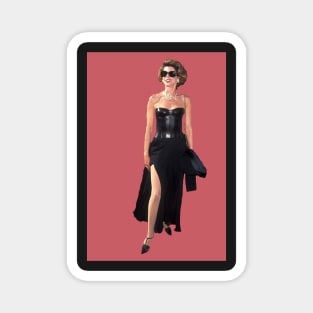 Badass Chrisitine Baranski Magnet