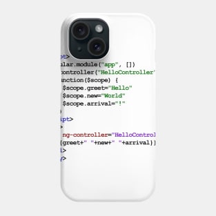 AngularJS New Baby Phone Case