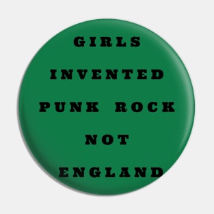 Kim Gordon's Punk Shirt Pin