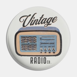 Vintage Radio Pin