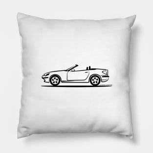 Mercedes Benz SLK R171 BLK Pillow