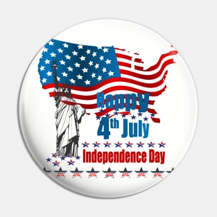 independence Day Pin