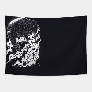 Alien light Tapestry