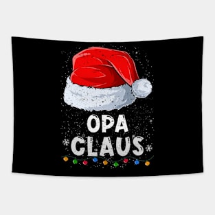 Opa Claus Christmas Santa Family Matching Pajama Tapestry