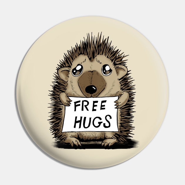 Free Hugs Pin by jonasssantos