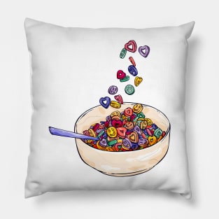 Happy breakfast! Pillow