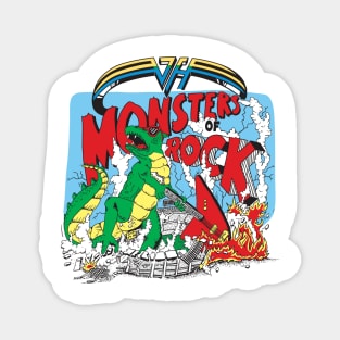 Monsters Of Rock Magnet