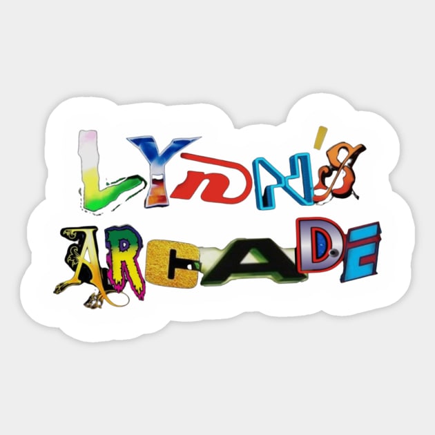 Lynn’s Ransom Note - Pinball - Sticker | TeePublic