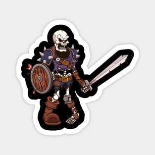 Skeleton Warrior Magnet