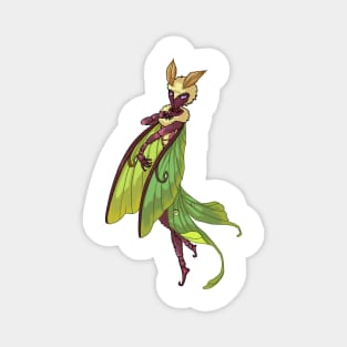 Luna Moth Girl MONSTER GIRLS Series I Magnet