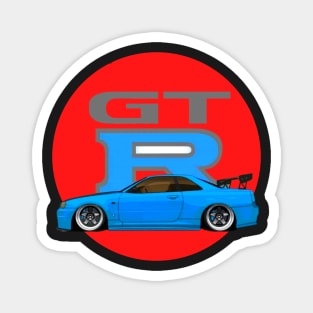 r34 gtr skyline stance Magnet