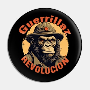 Guerrillaz Revolucion #6: Embrace the Revolution for Change Pin